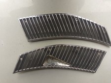 Pair Chrome Air Vent Grille
