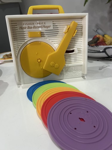Fisher price music box record - price,