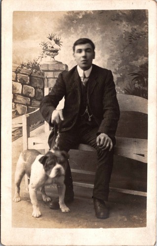 Old photo studio - photo, man