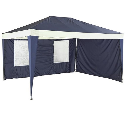Home gazebo with side - x,