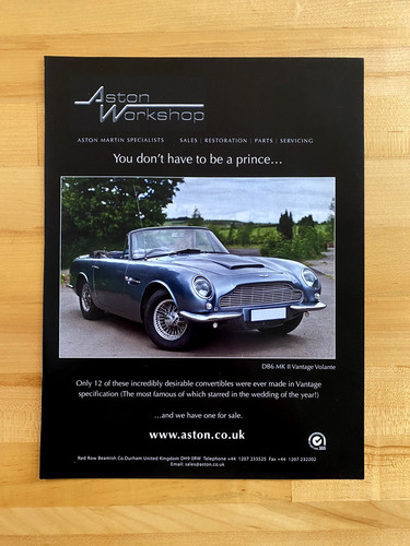 2011 print aston martin db6 - print,