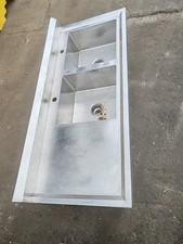 Double kitchen stainless steel