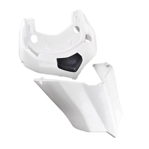 Unpainted white rear - rear, tail