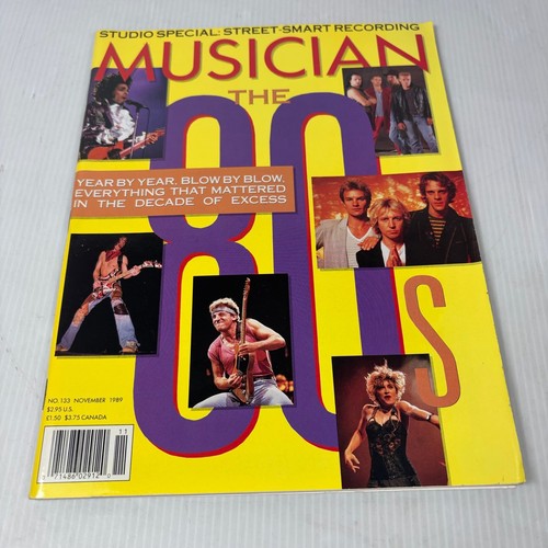 Musician magazine the 80s - musician,