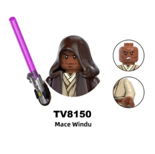 Custom lego mace windu - custom,