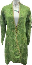 Green Kantha Quilted Jacket