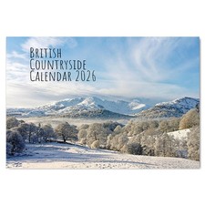 A4 British Country side Calendar Monthly Calendar Wall Calendar 2026 Month View