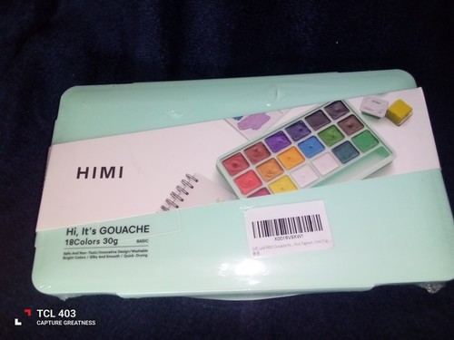 Himi gouache paint set - set, 18