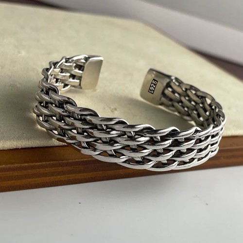 Solid 925 sterling - silver, mens