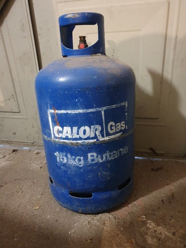 Calor gas 15kg butain bottle - gas,