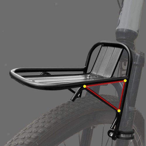 Bicycle front rack bike - rack,