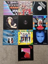 10 Vinyl Single LP’s - 12” 45rpm - Various Artists (Bundle 1)