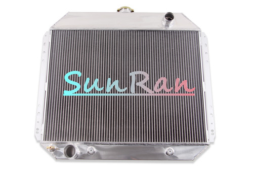 Aluminum 3row radiator - aluminum,