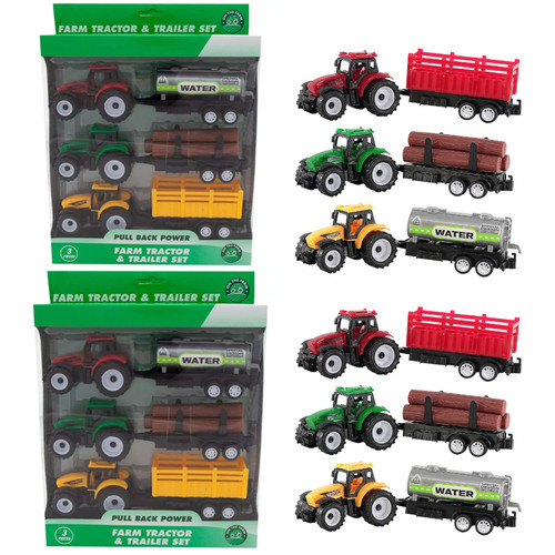 Farm tractor and - farm, trailer