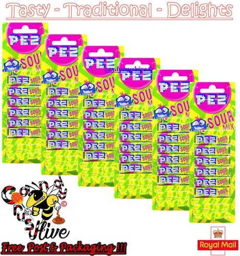 Pack pez refils x 6 - 36,