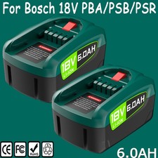 2-1X 6.0Ah For Bosch 18V