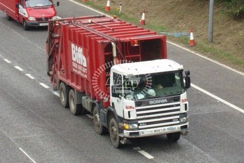 Photo biffa waste scania 94c - biffa,