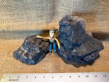Two Large, Black Lava Rocks