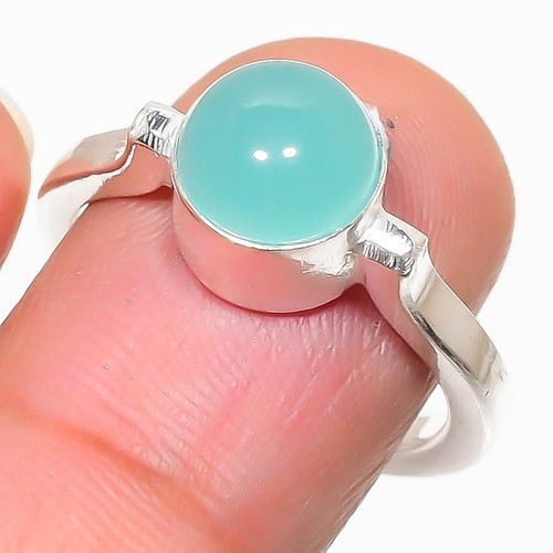 Aqua chalcedony gemstone - aqua,