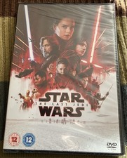 Star Wars Episode 8 The Last Jedi DVD, Sealed