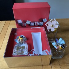 Marc Jacobs Empty Perfume Bottles and Empty GIft  Box