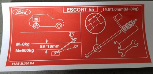 Ford escort van mk3 - ford, mk4