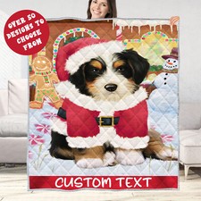 Bernedoodle Quilt Dog Bedding