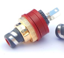 WBT-0210AGms RCA Socket x 1 single Nextgen Pure Silver signal conductor 