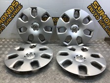 VAUXHALL ZAFIRA/ASTRA 16" INCH CENTRE CAPS / WHEEL TRIMS COVER X4 P/N: 13267803