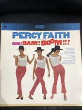 Percy Faith Bim Bam Boom LP CBS SS62779 EX/VG 1976 Bim Bam Boom