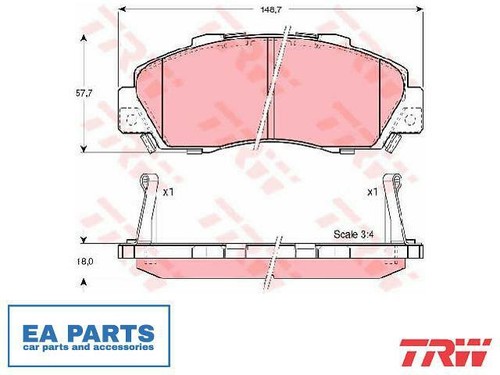 Brake pad set disc - brake, set,