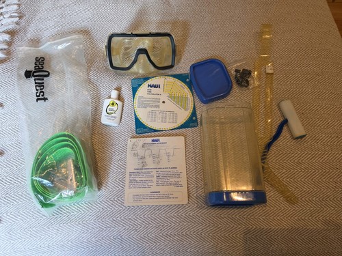 Diving mask and - diving,