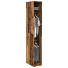Svvalka Wardrobe Old Wood 30x50x200 cm Engineered Wood