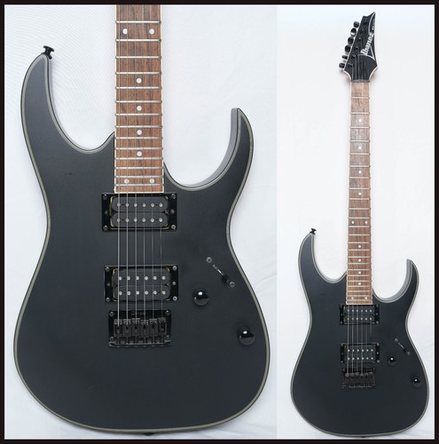 Ibanez rg421ex black flat - black,