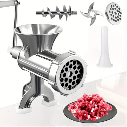 Manual meat grinder hand - meat, crank