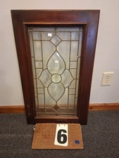 Leaded Beveled glass antique
