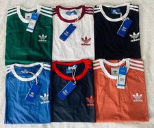 MEN'S ADIDAS TSHIRT ORIGINALS  SHORT SLEEVE CREW NECK THREE STRIPE  TEE L, 2XL