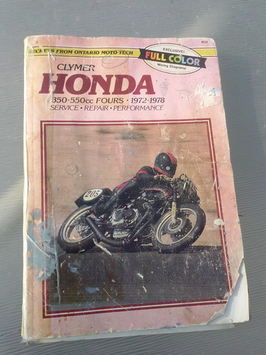 Clymer honda 350 550cc - honda, 350-550cc