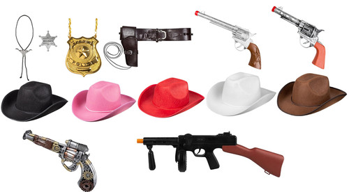 Cowboy fancy dress accessories - cowboy,