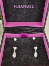 Sterling Silver Earring Set X2