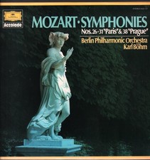2542127 Karl Bohm / Berlin Philharmonic Mozart - Symphonies Nos 26, 31 & 38 LP