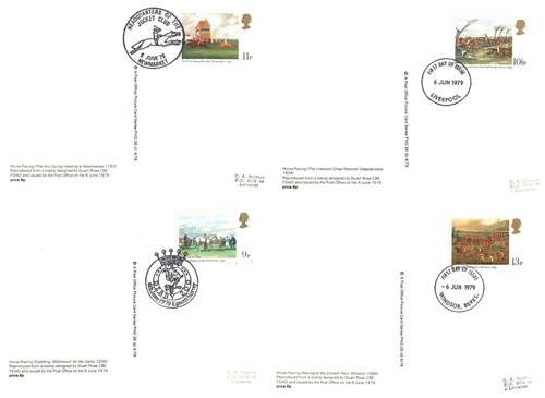1979 phq fdc horse - 1979,