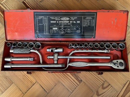 Vintage gordon socket set - set, no