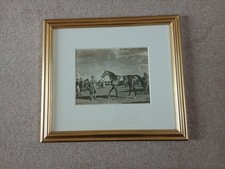 Equestrian horse racing print - horse,