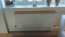 Radiator shelf and brackets - and,