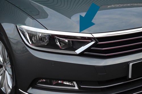 Chrome headlight grille - grille, accent