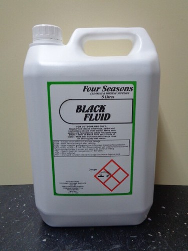 Litre black fluid - black,