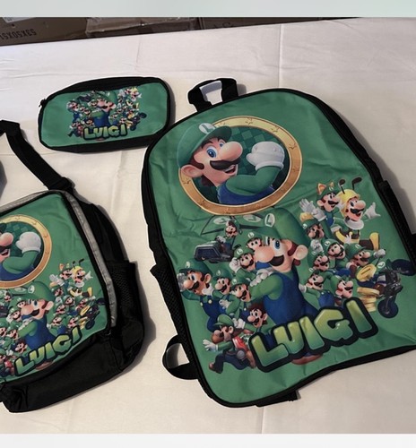 Luigi set backpack - luigi, 3