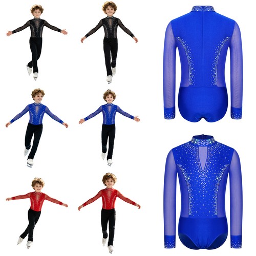 Boys kids figure skating - kids, ice