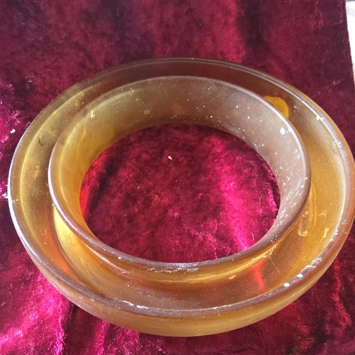 Vintage bagley glass posy - glass,